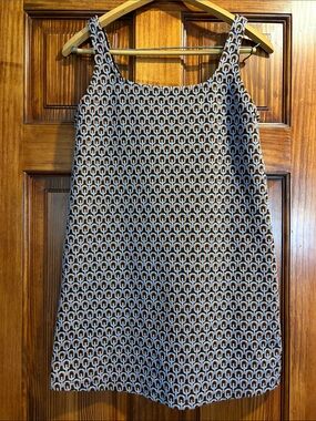 Zara mid Mod jacquard print dress size S